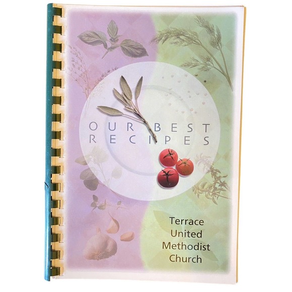 Our Best Recipes Terrace United Methodist Church Vintage 1002 Cookbook - Picture 1 of 11